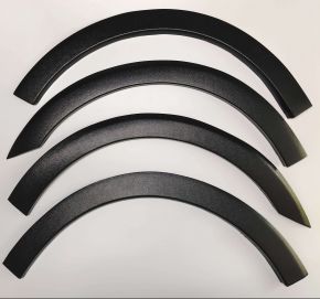 Plastové lemy blatníkov pre Volkswagen Golf VI (2008-2016), 3/5-dverová verzia