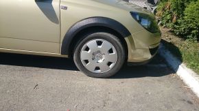 Plastové lemy blatníkov pre Opel Astra III (H) hatchback (2004-2014), 5-dverová verzia