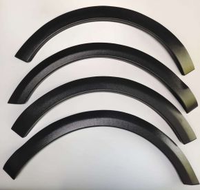 Plastové lemy blatníkov pre Opel Corsa D (2006-2014), 3-dverová verzia