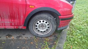 Plastové lemy blatníkov pre Seat Ibiza II (1999-2003) po facelifte, 5-dverová verzia