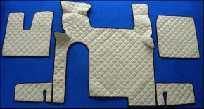 KOŽENÉ KOBERCE MAN TGX, MANUAL, 2 ŠUFLÍKY