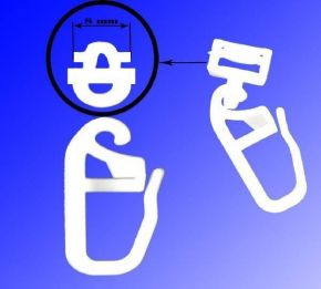 HÁČIKY NA ZÁVESY ( 8mm)