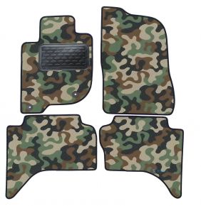 Maskačové textilné koberce pre Fiat Fullback 2016-up 4 ks