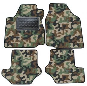 Maskačové textilné koberce pre Ford Fiesta 1996-2002 4ks