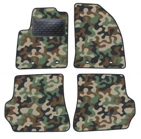 Maskačové textilné koberce pre Ford Fiesta 2003-2008 4ks