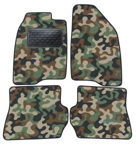 Maskačové textilné koberce pre Ford Fusion 2002-2009 4ks