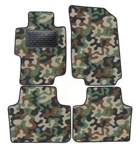 Maskačové textilné koberce pre Honda Accord 2003-2008 4ks