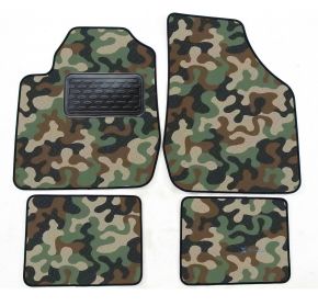 Maskačové textilné koberce pre Kia Rio 2000-2005 4ks