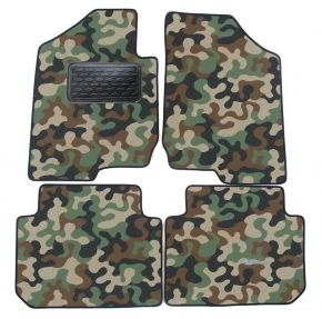 Maskačové textilné koberce pre Kia Carens 2007-up 4ks