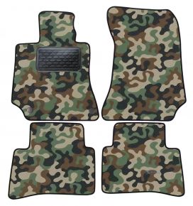 Maskačové textilné koberce pre Mercedes E Class W212  2009-2016 4ks