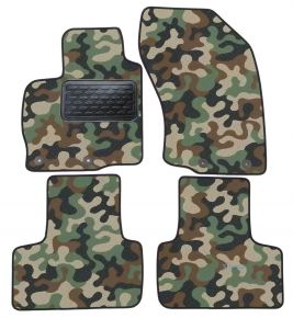 Maskačové textilné koberce pre Mitsubishi Outland 02-10/C-CROSS PEUG 4007 ASX