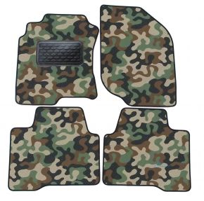Maskačové textilné koberce pre Nissan X-Trail  T30 2001-2007 4ks