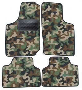 Maskačové textilné koberce pre Opel Corsa B/ TIGRA A  1993-2000 4ks