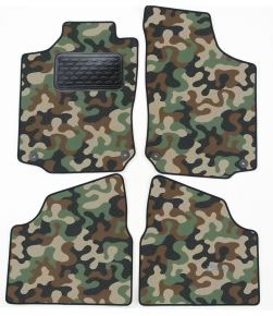 Maskačové textilné koberce pre Opel Corsa C 2000-2008 4ks