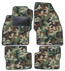 Maskačové textilné koberce pre Opel Corsa D / E 2006-2014 4ks