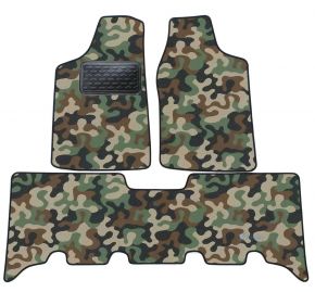 Maskačové textilné koberce pre Opel Frontera 1999-2004 4ks