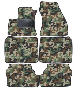 Maskačové textilné koberce pre Opel Zafira A 1999-2005 6ks