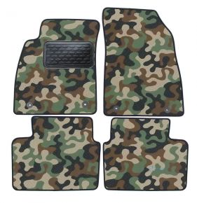 Maskačové textilné koberce pre Opel Insignia 2009 - 2016 4ks