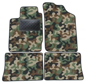 Maskačové textilné koberce pre Renault Thalia 2001-2008 4ks