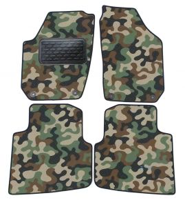 Maskačové textilné koberce pre Skoda Roomster 2006-2015 4ks