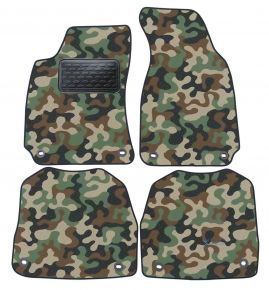 Maskačové textilné koberce pre Skoda Super B 2002-2008 4ks