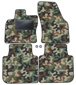 Maskačové textilné koberce pre Skoda Kodiaq 2017-up 4ks