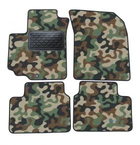 Maskačové textilné koberce pre Suzuki Swift 2010-2017 4ks