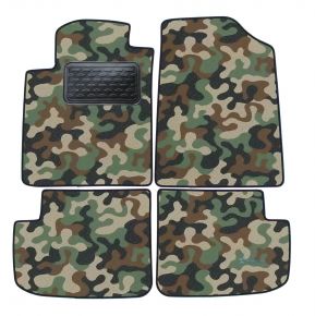 Maskačové textilné koberce pre Toyota Yaris 5D 1998-2005 4ks