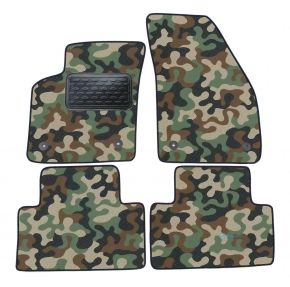 Maskačové textilné koberce pre Volvo C30 2007-up 4ks