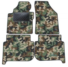 Maskačové textilné koberce pre Volkswagen Touran 2011-2015  4ks