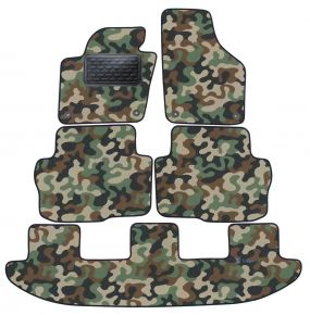 Maskačové textilné koberce pre Volkswagen Sharan 2010-up 4ks