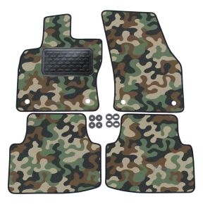 Maskačové textilné koberce pre Volkswagen Tiguan 2016-up 4ks