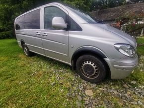 Plastové lemy blatníkov pre Mercedes-Benz Vito II Viano (2003-2014)