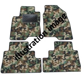 Maskačové textilné koberce pre Audi A4/B5 1995-2000 4ks