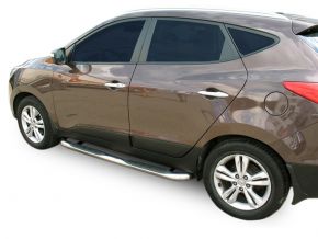 Bočné nerezové rámy pre Kia Sportage 2009-2015